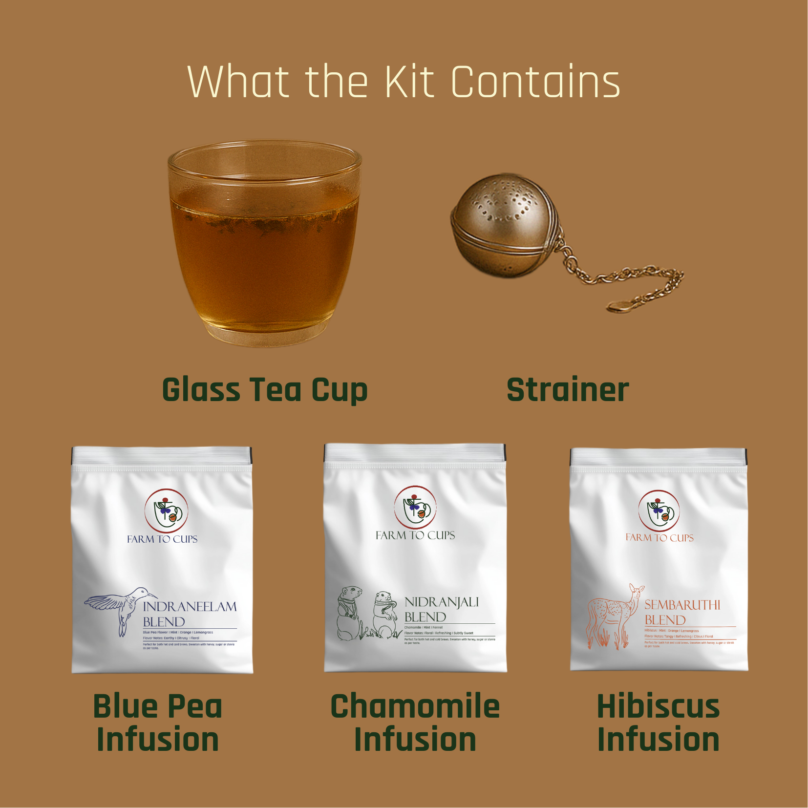 Floral Infusion Starter Kit – 3 Signature Blends