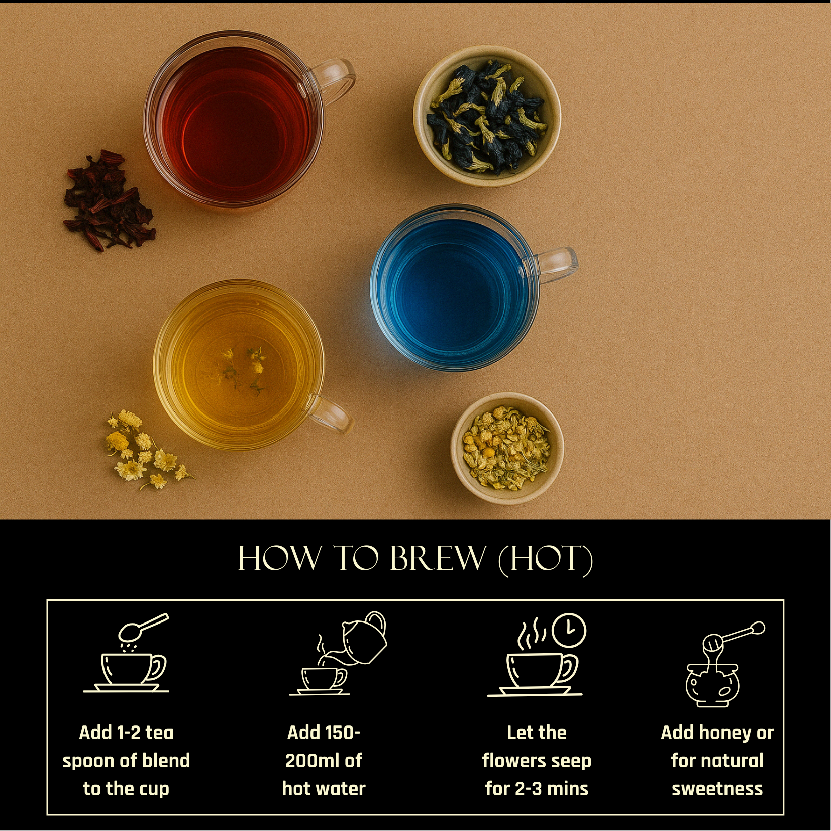 Floral Infusion Starter Kit – 3 Signature Blends