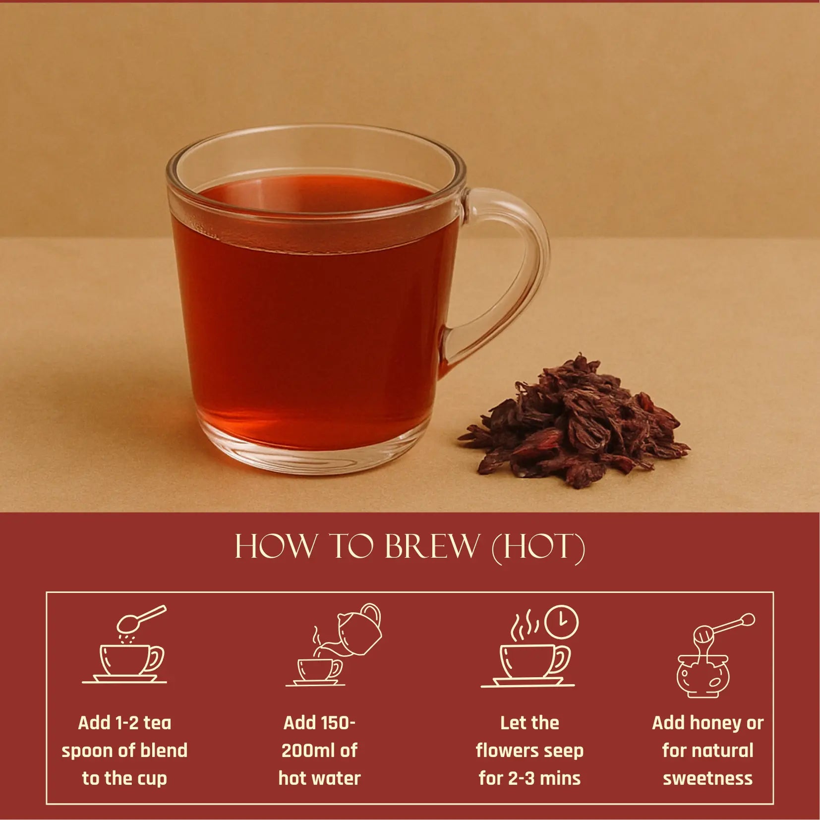 Sembaruthi Blend | Hibiscus Floral Infusion